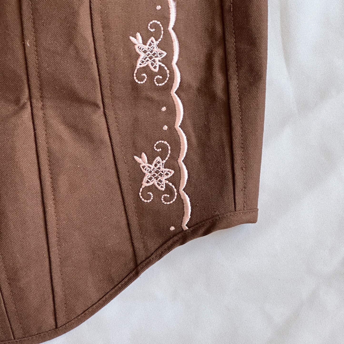 upcycling corset  (S-M)