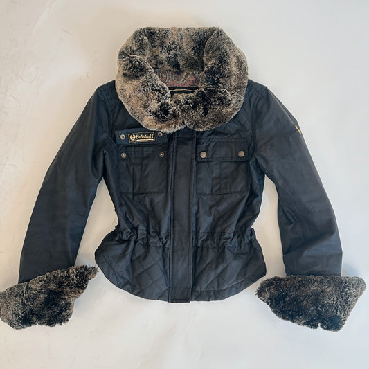 casaco waxed cotton belstaff (M)