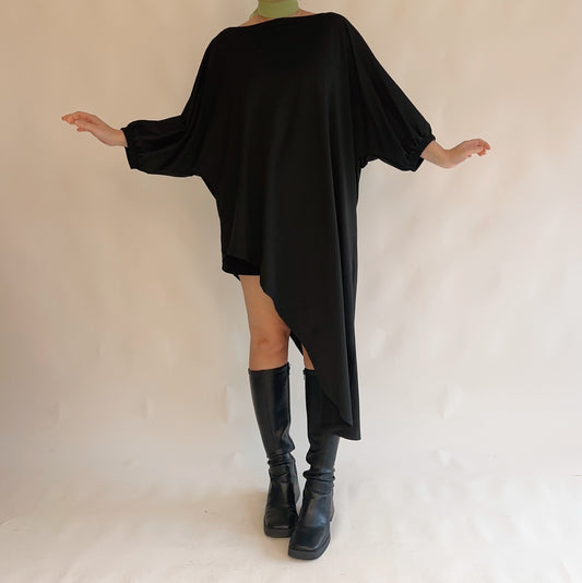 tunica vintage assimétrica (M ao XXL)