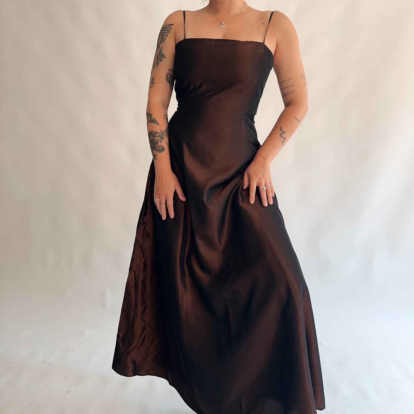 vestido vintage 90s (L)