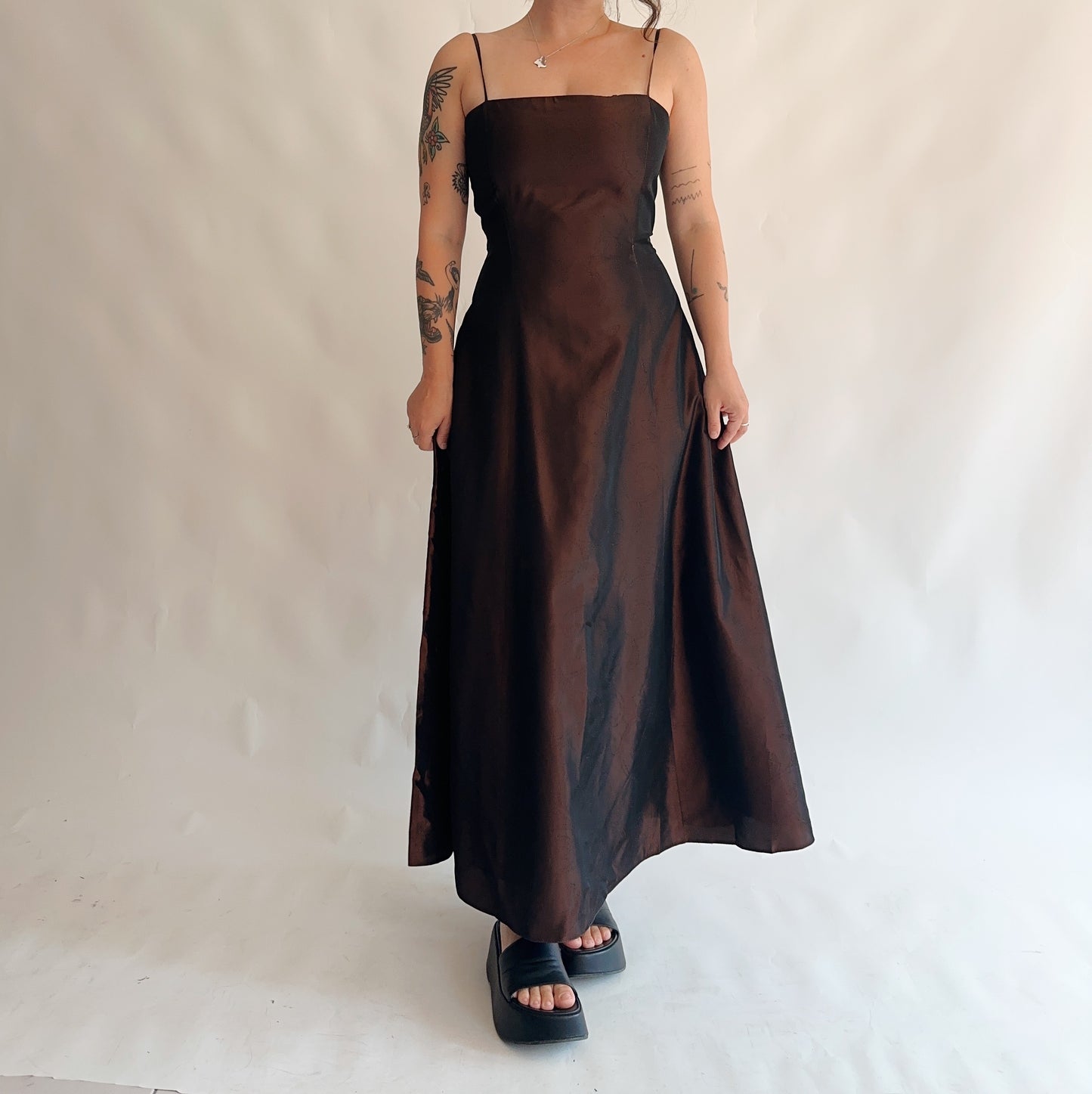 vestido vintage 90s (L)