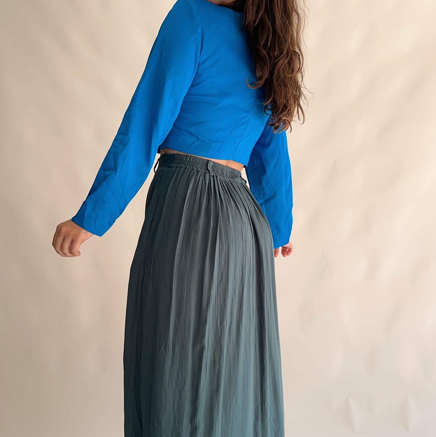 Top Vintage curto 80s (M)