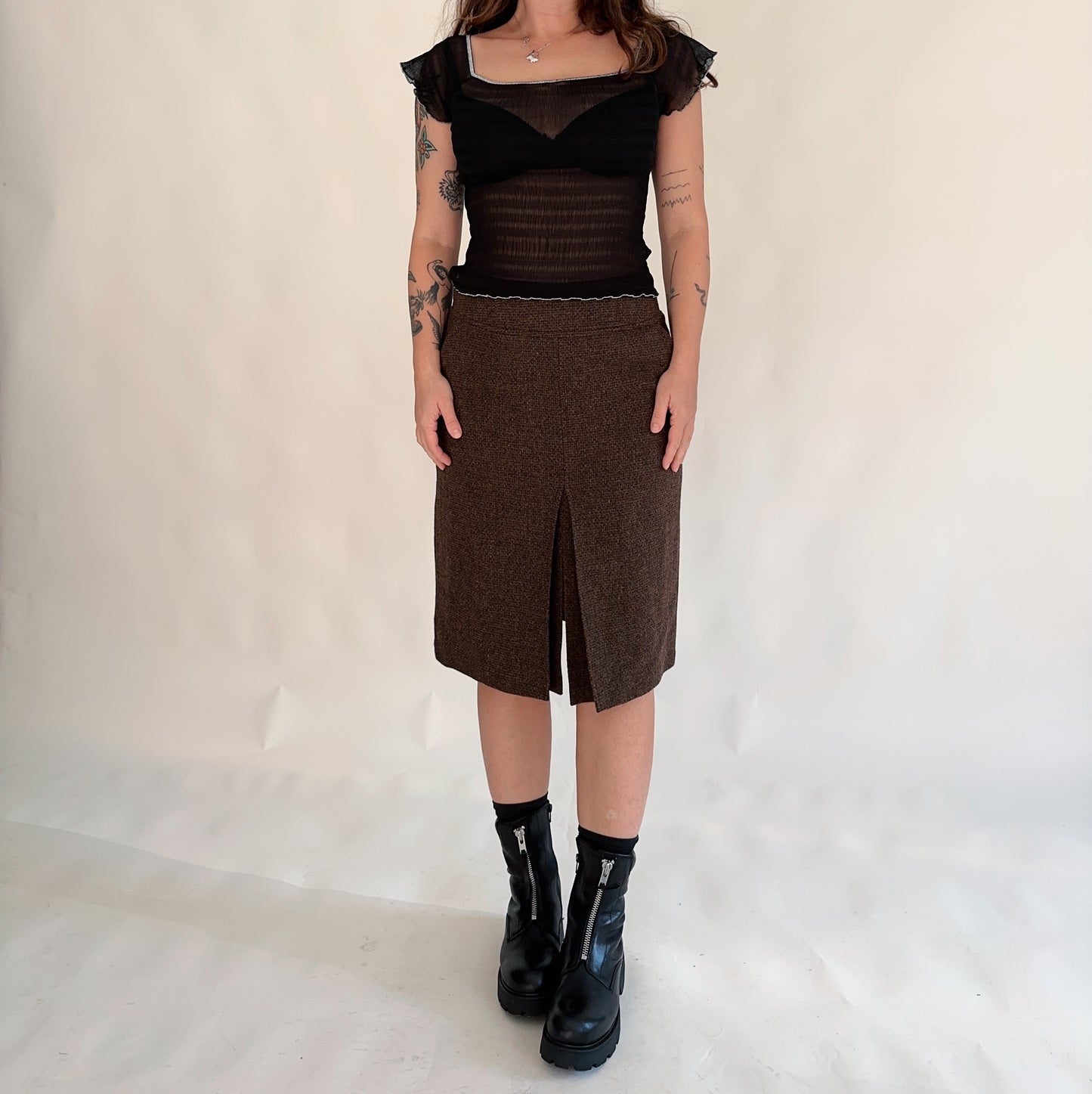 Saia Vintage de Lã (L)