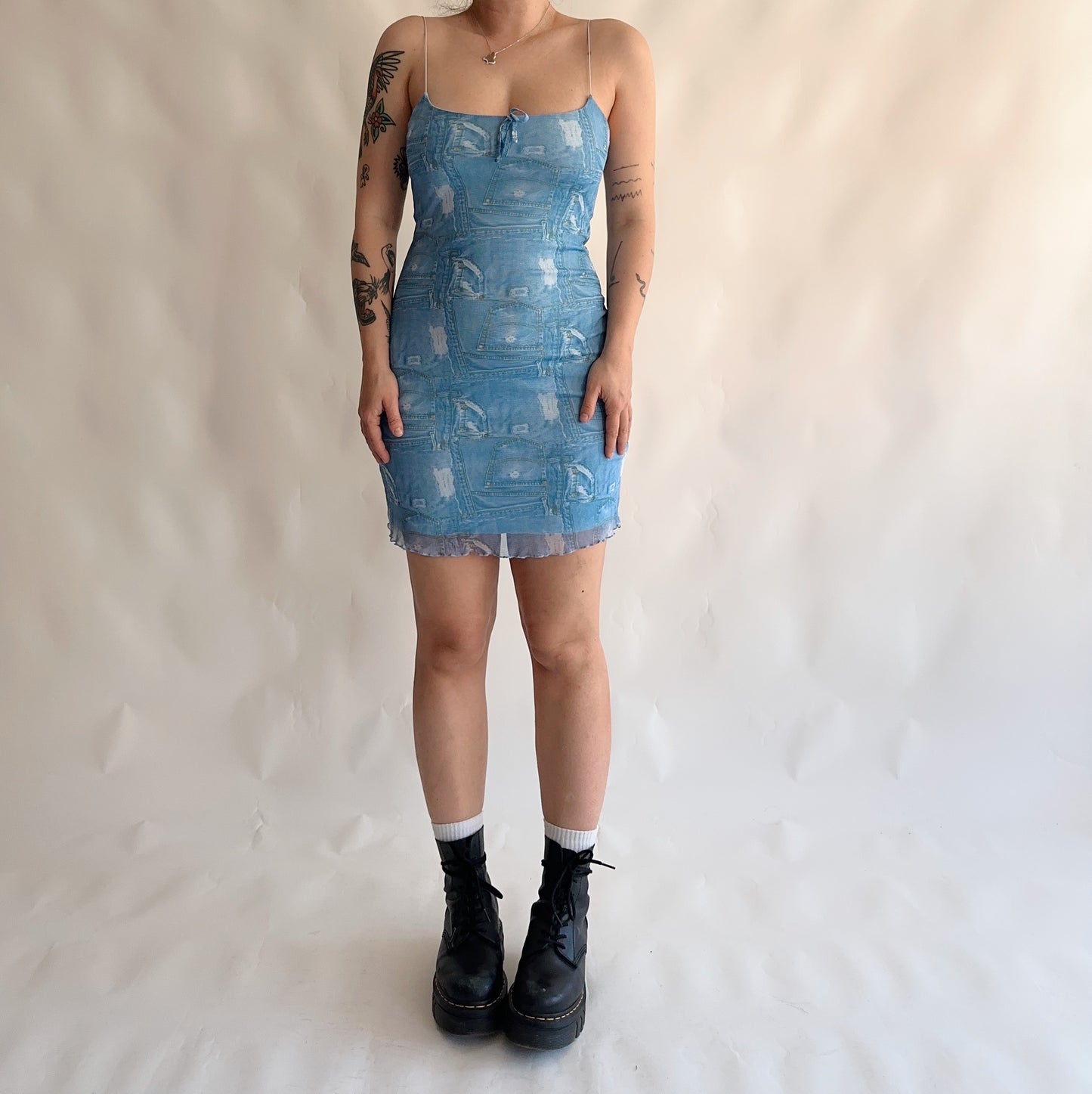 Vintage y2k mesh dress (S)