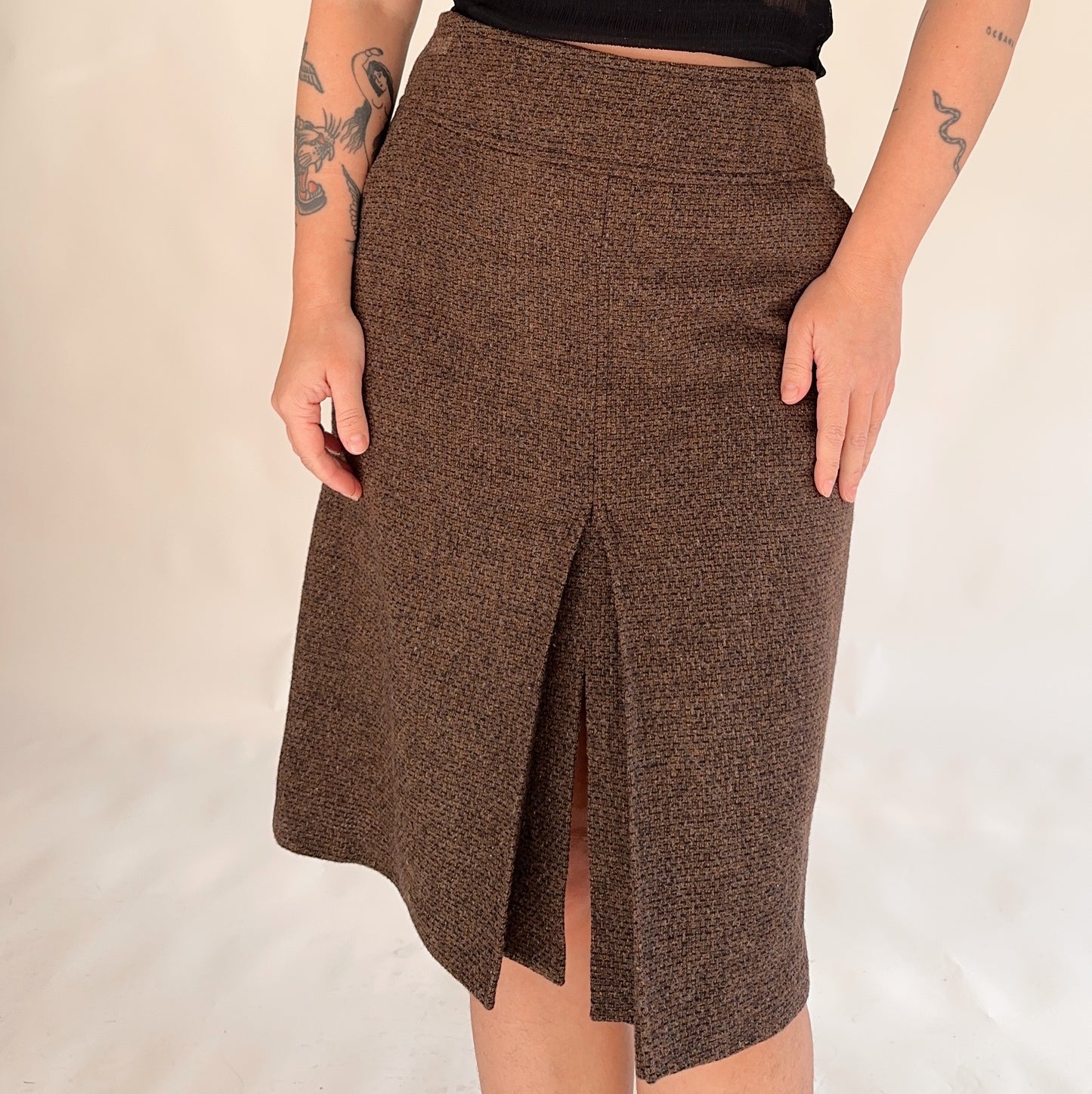 Saia Vintage de Lã (L)