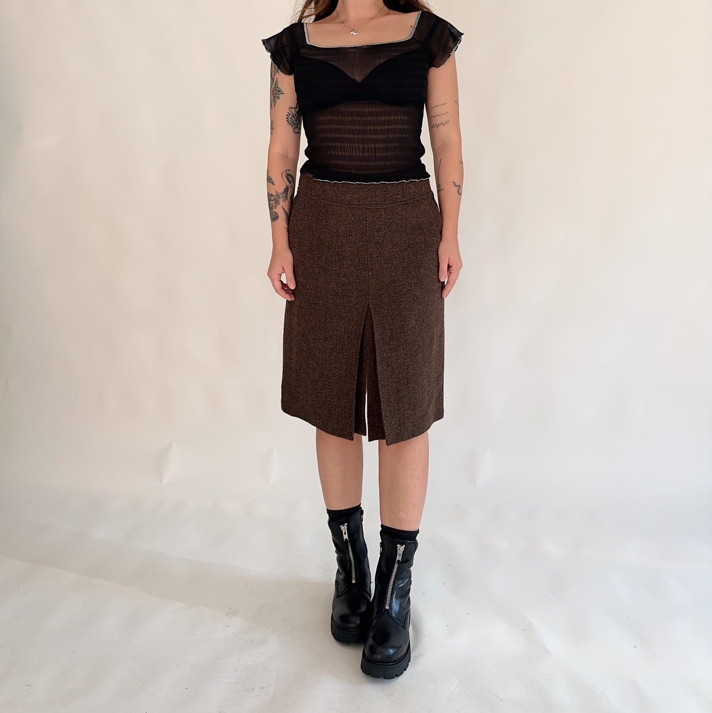 Saia Vintage de Lã (L)