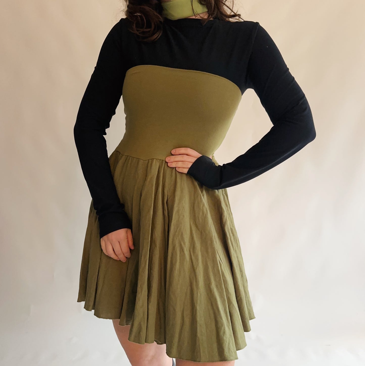 vestido/saia vintage (M)