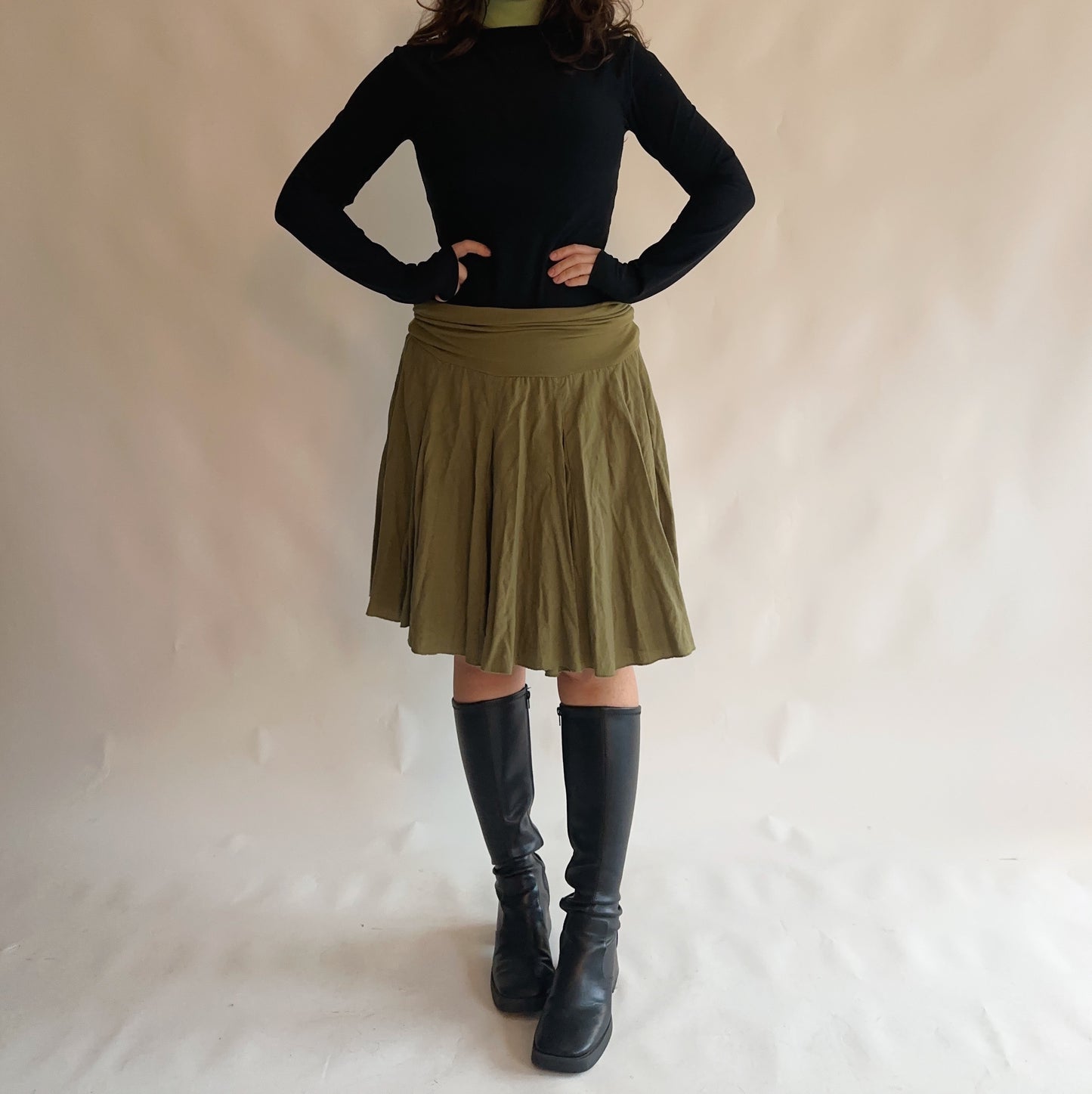 vestido/saia vintage (M)