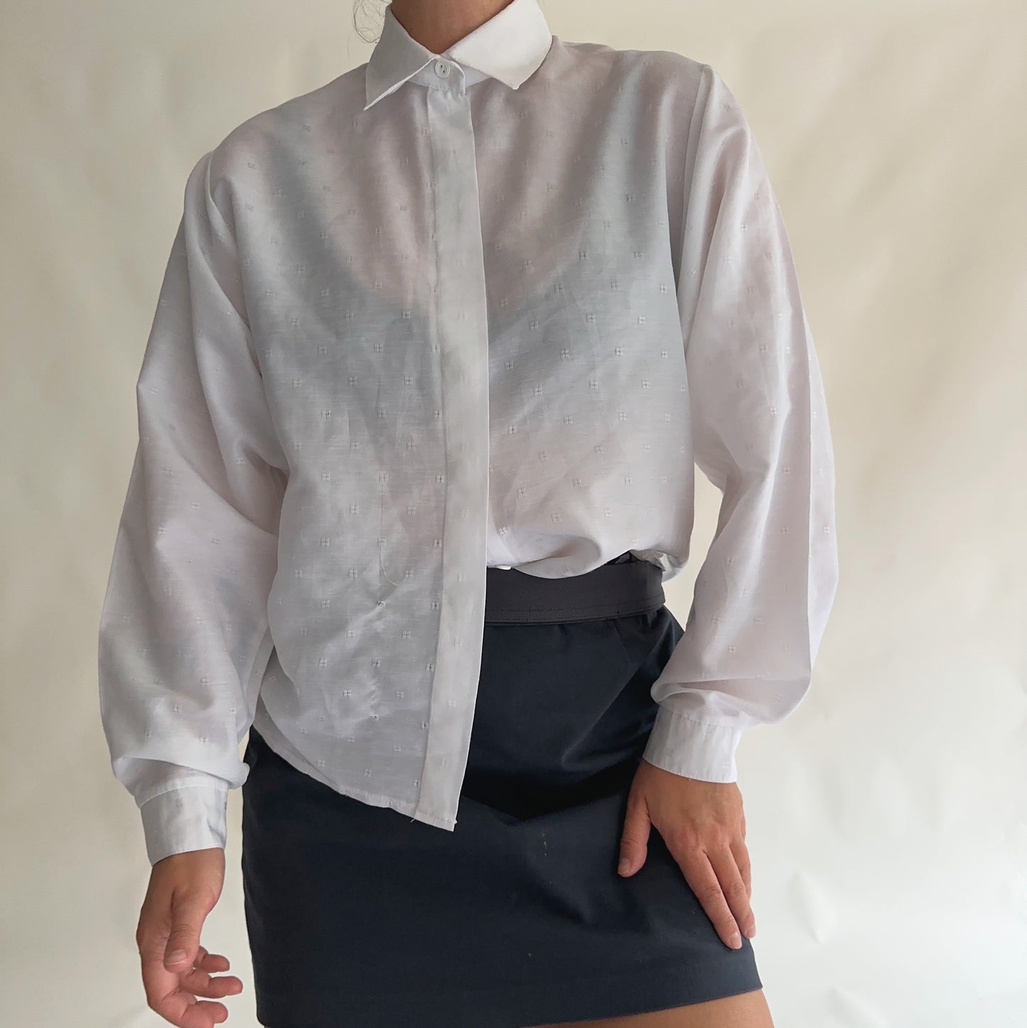 White Vintage Shirt (M)