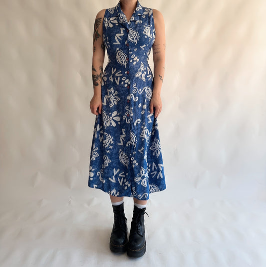 Vestido Vintage 90s  (L-XL)