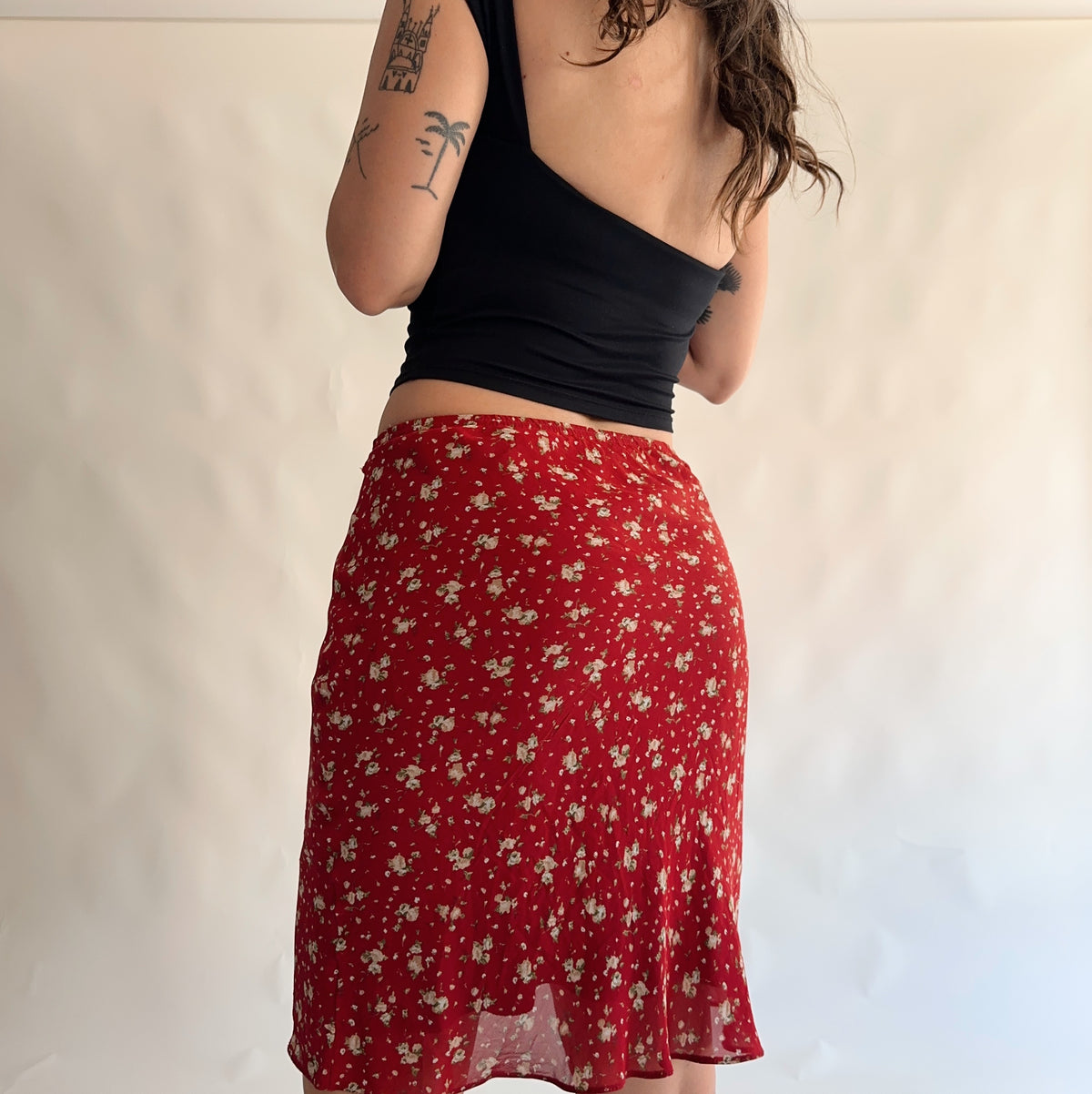 saia vintage y2k floral (S-M)