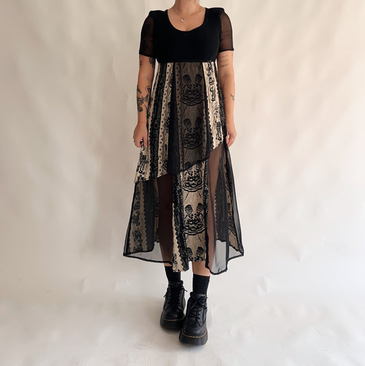 vestido vintage 90s (S-M)