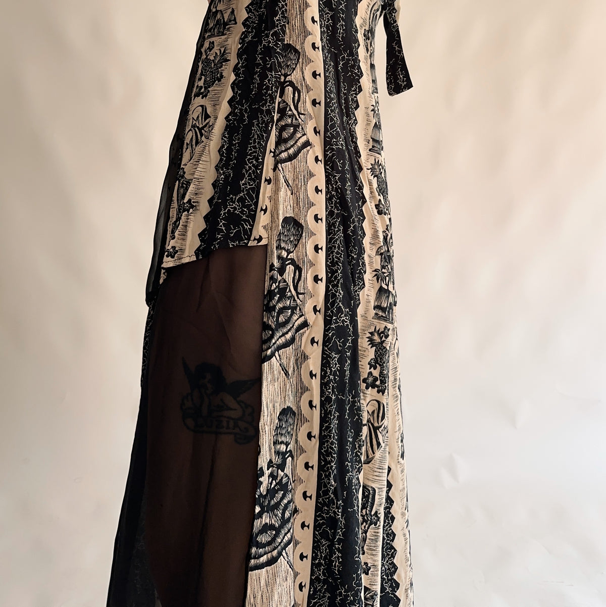 vestido vintage 90s (S-M)
