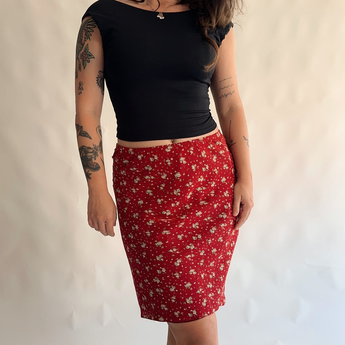 saia vintage y2k floral (S-M)