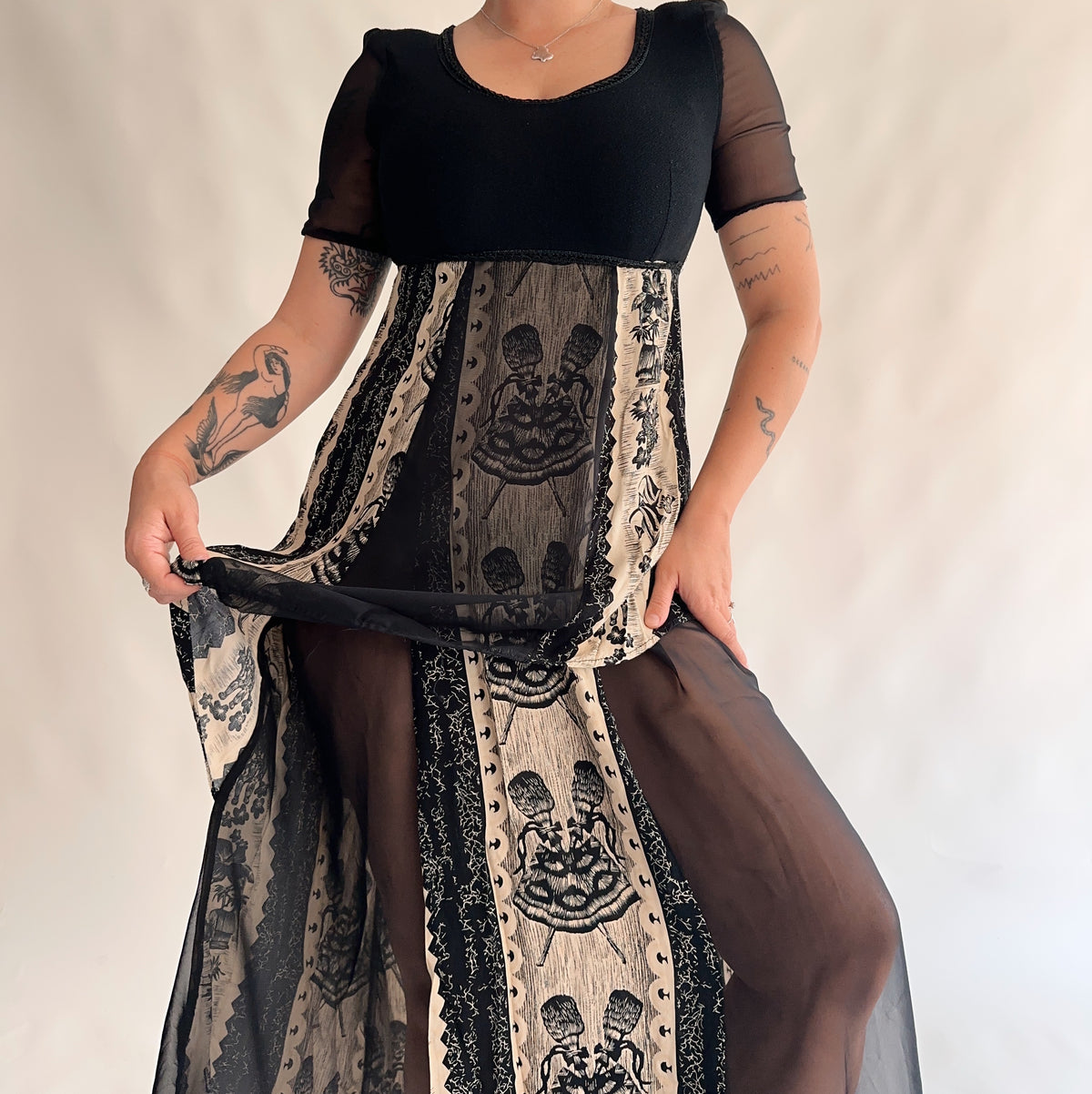 vestido vintage 90s (S-M)