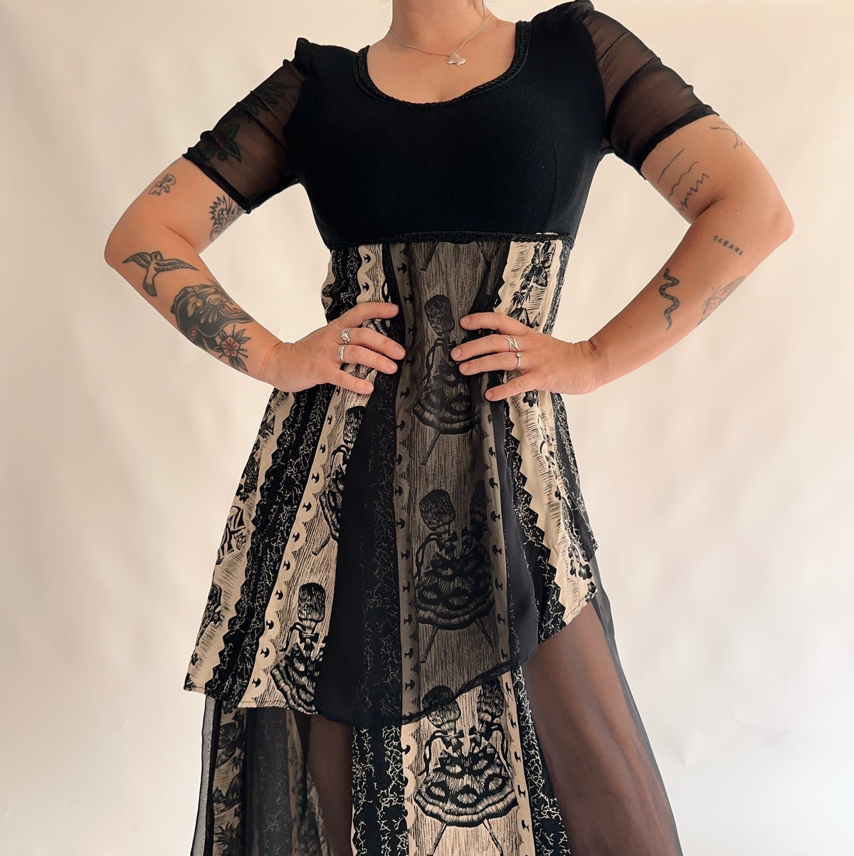 vestido vintage 90s (S-M)