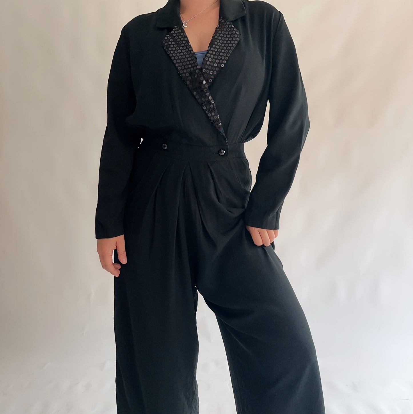 macacão vintage dos anos 80s (L)