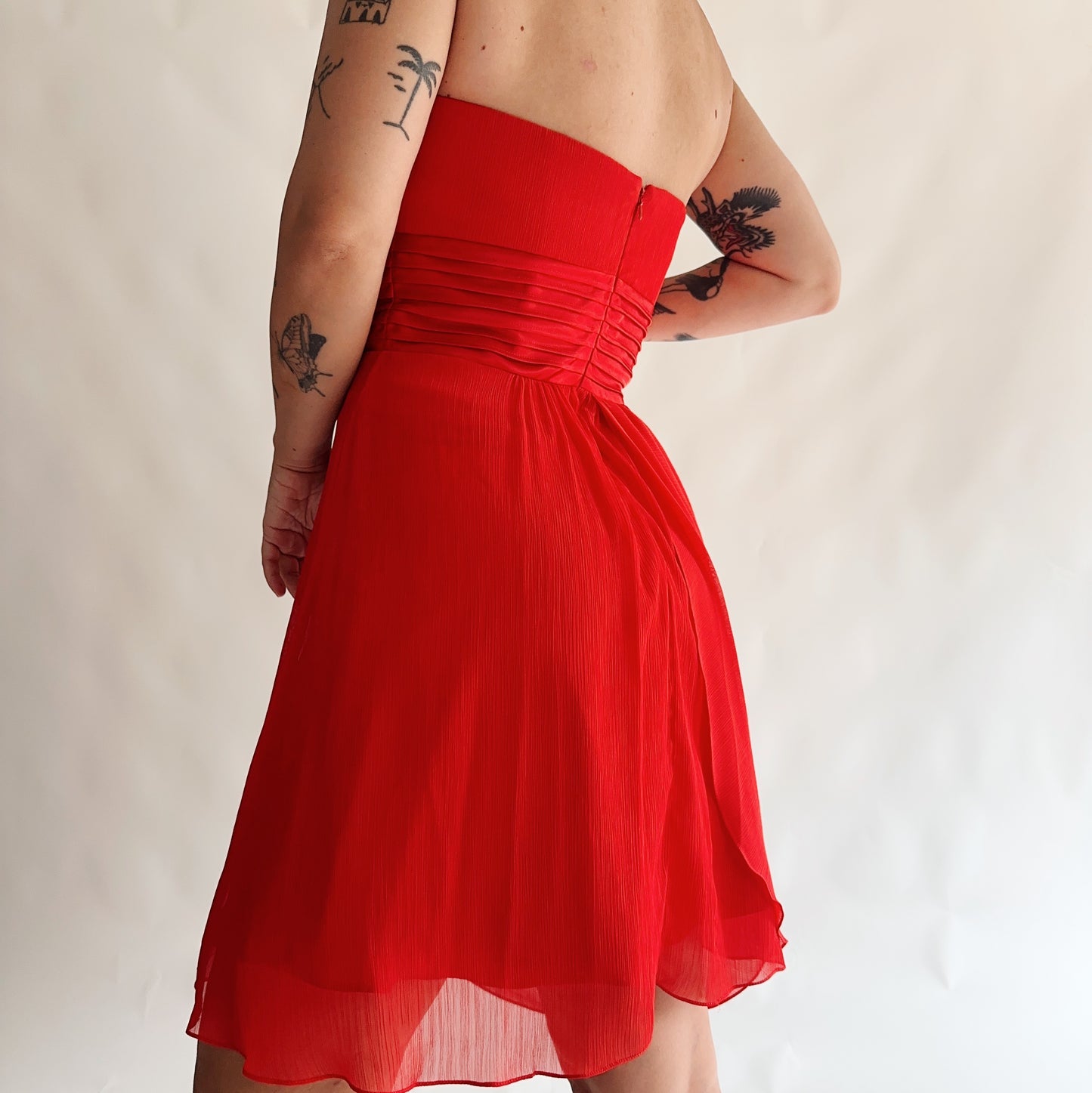vestido vintage de festa y2k (L)