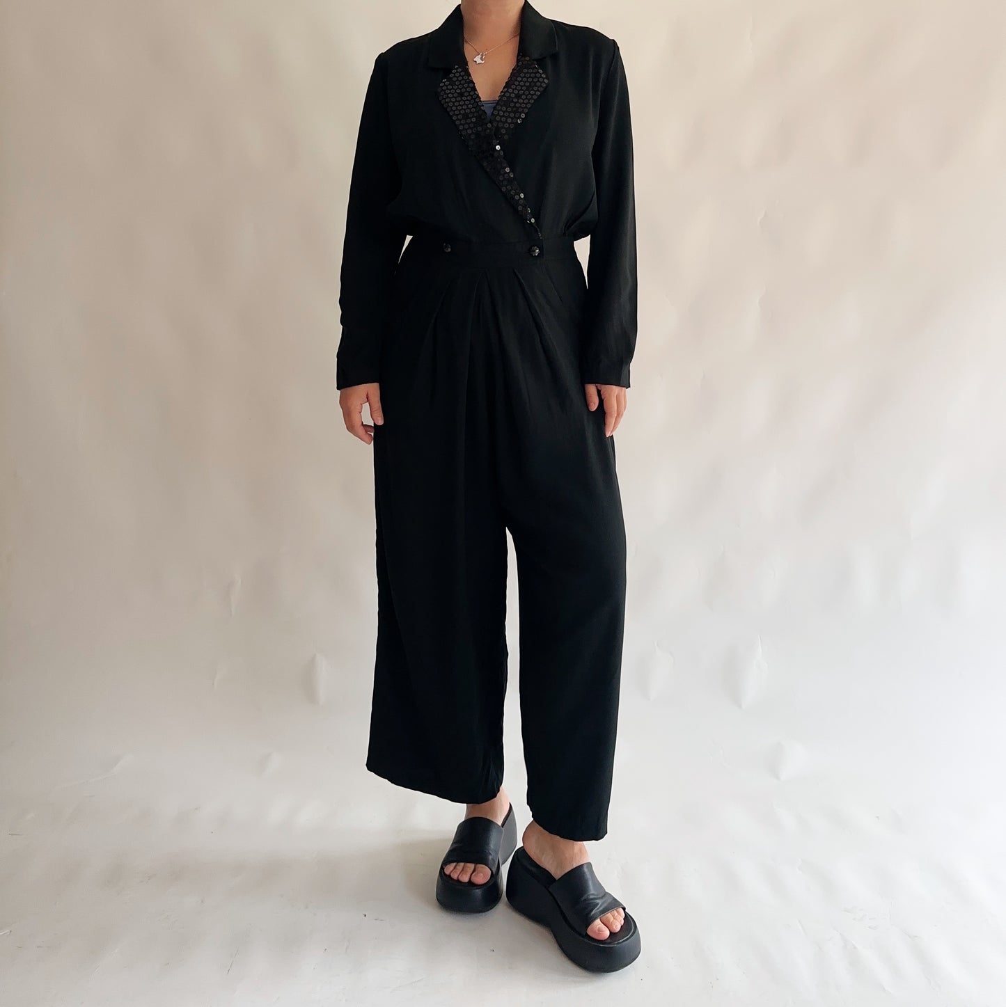 macacão vintage dos anos 80s (L)