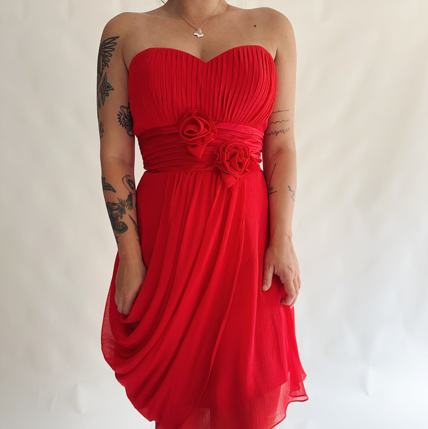 vestido vintage de festa y2k (L)