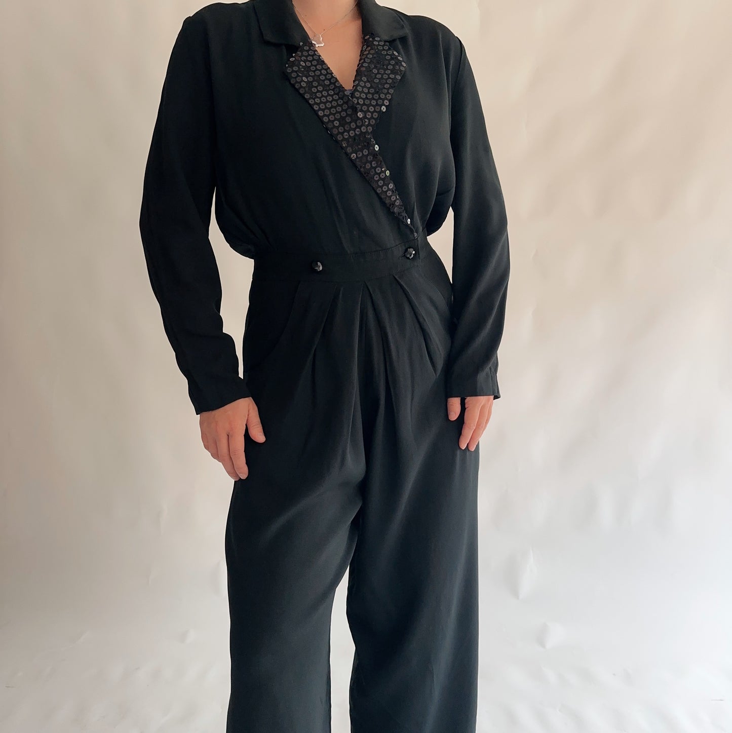 macacão vintage dos anos 80s (L)