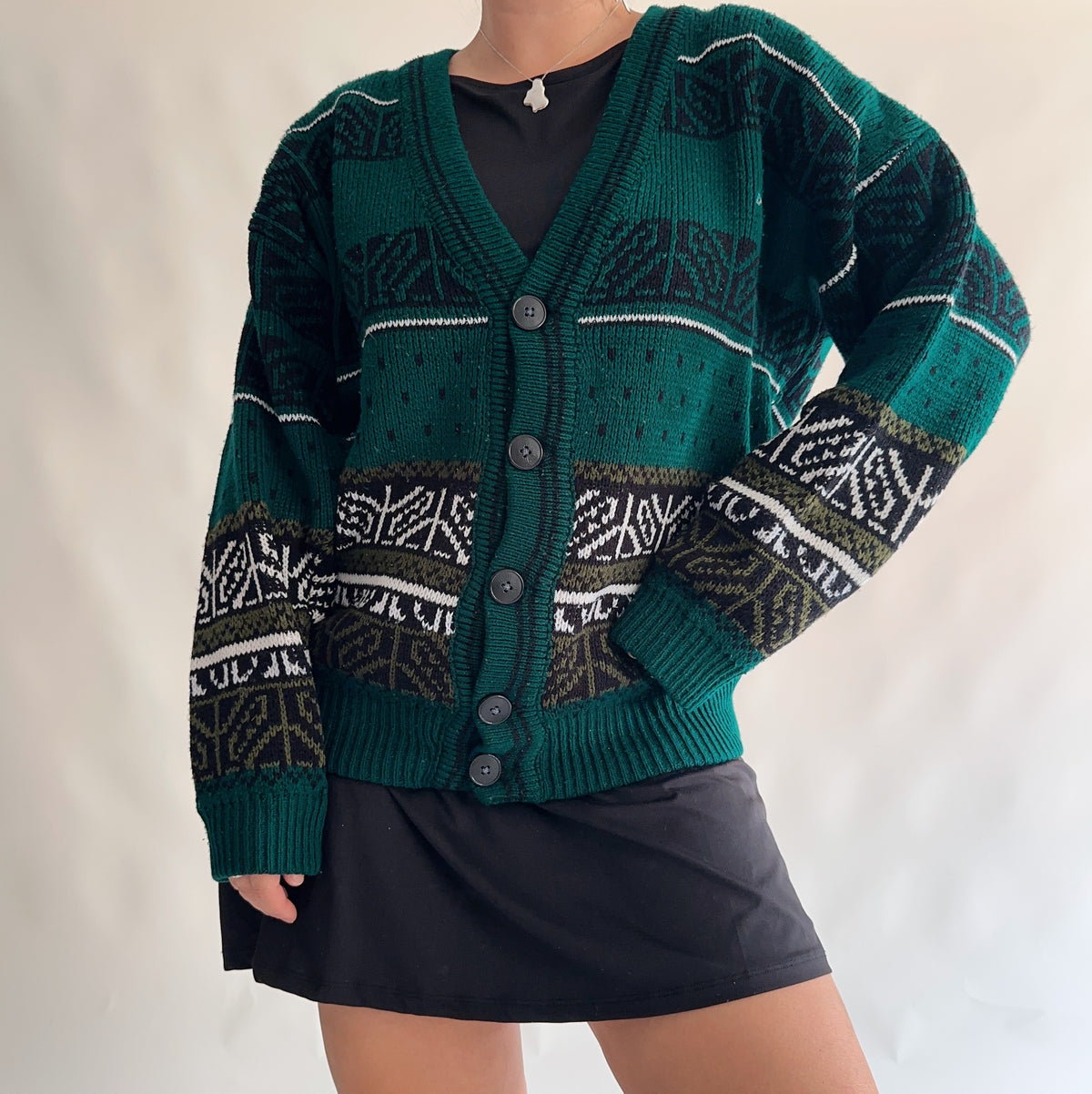 cardigan vintage (L)