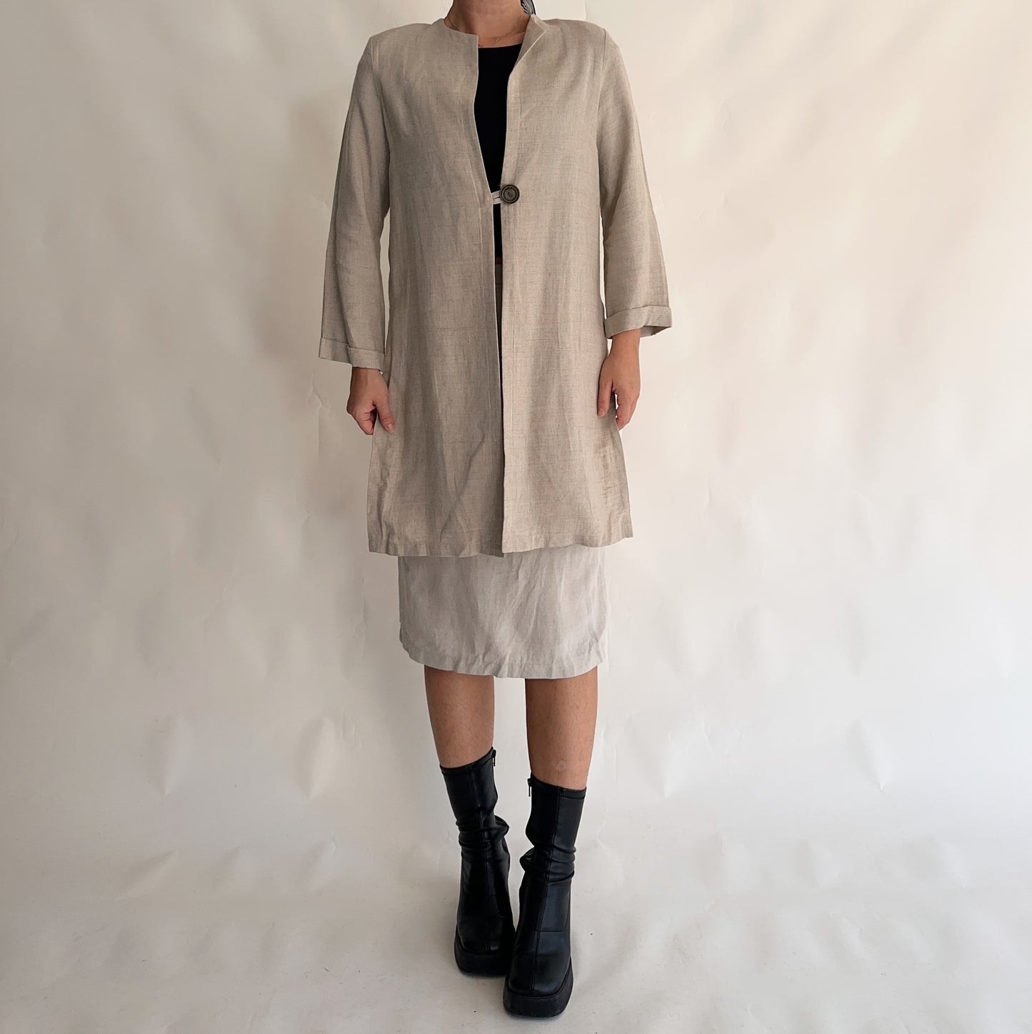 Vintage 90s Linen Set (M)