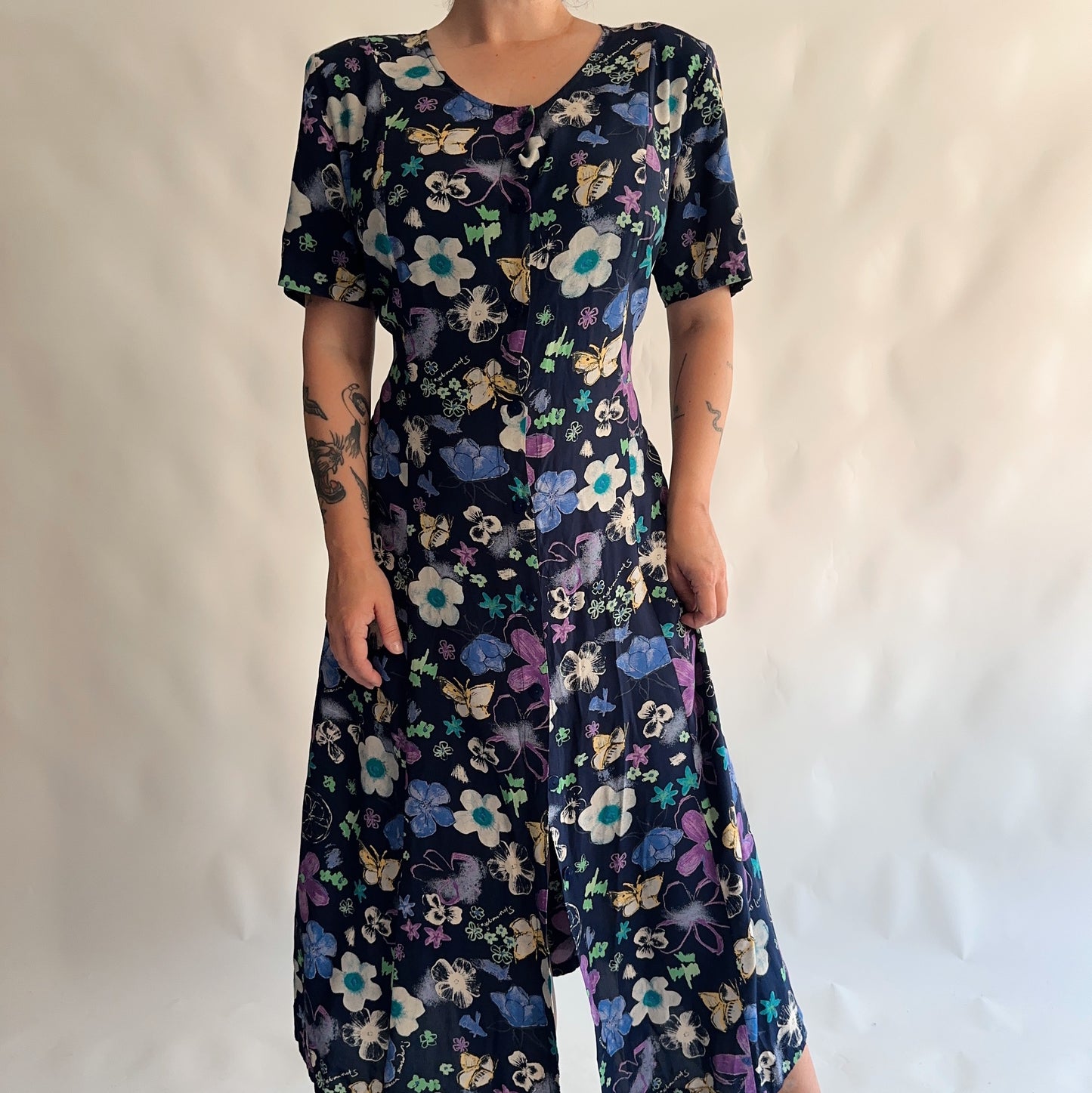 Vestido Vintage 90s longo (L-XL)