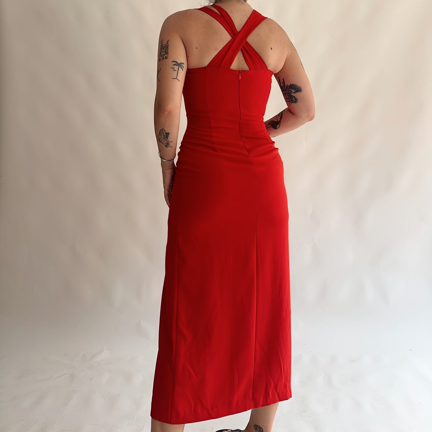 vestido vintage 90s minimal (M)