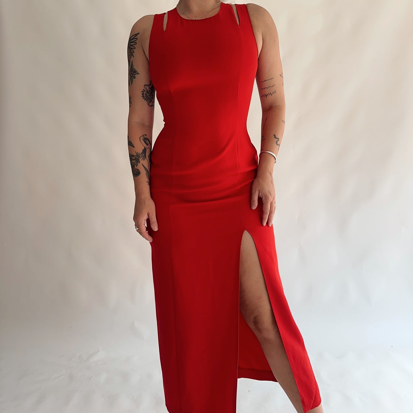 vestido vintage 90s minimal (M)