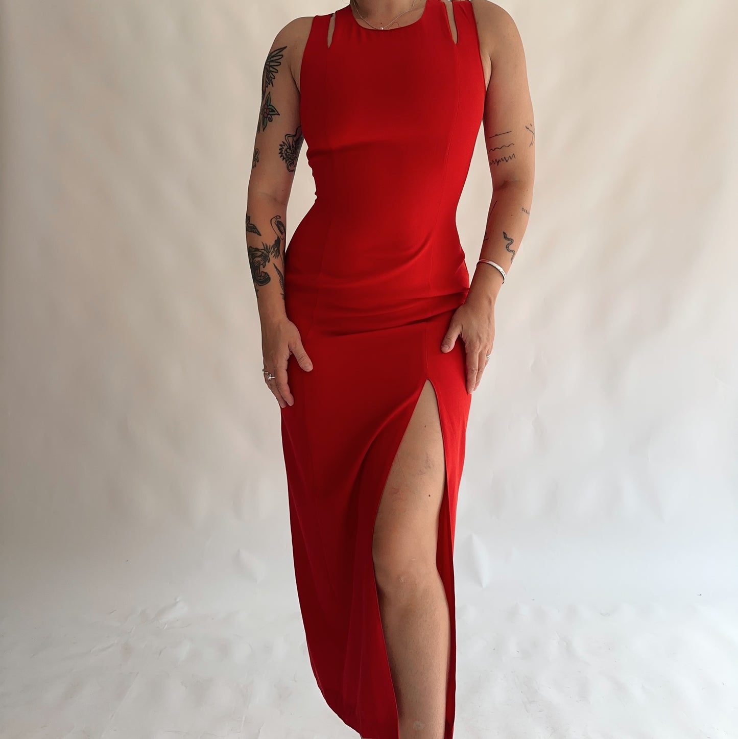 vestido vintage 90s minimal (M)