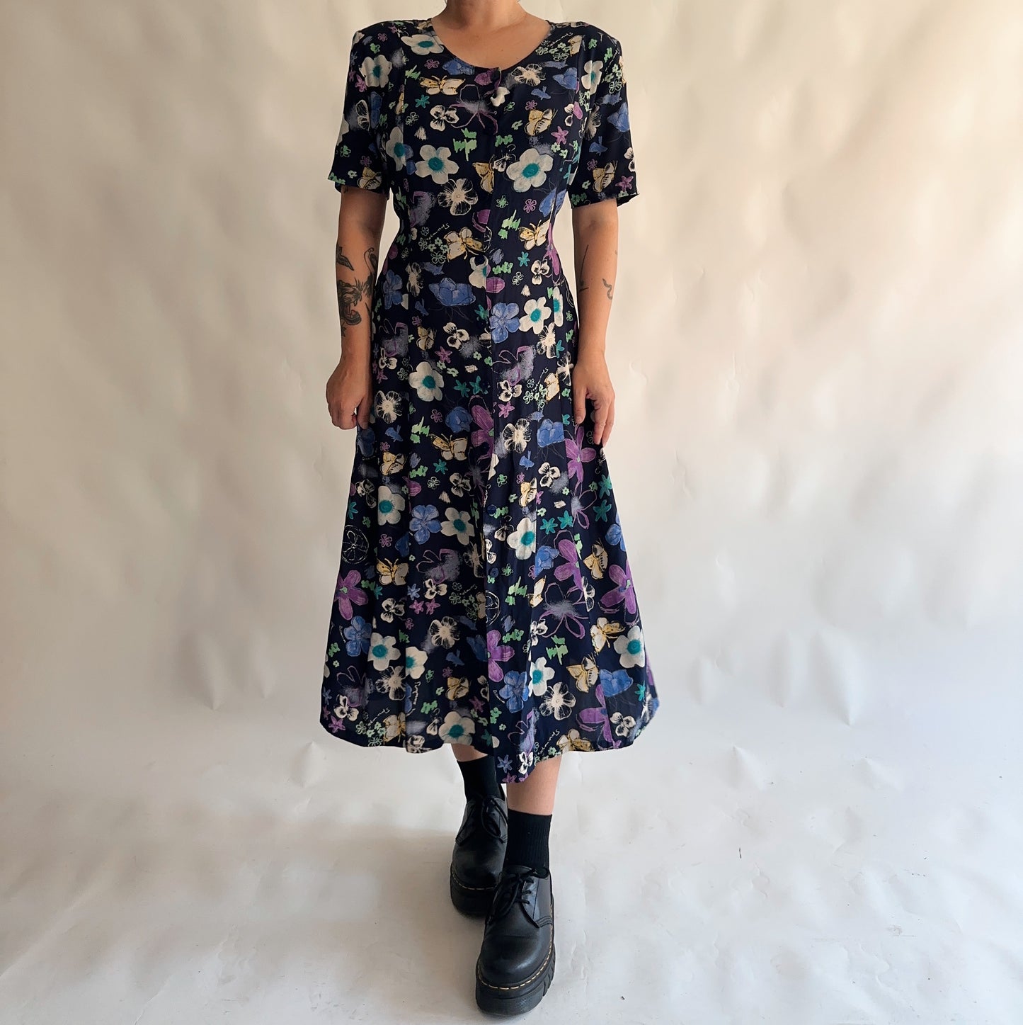 Vestido Vintage 90s longo (L-XL)