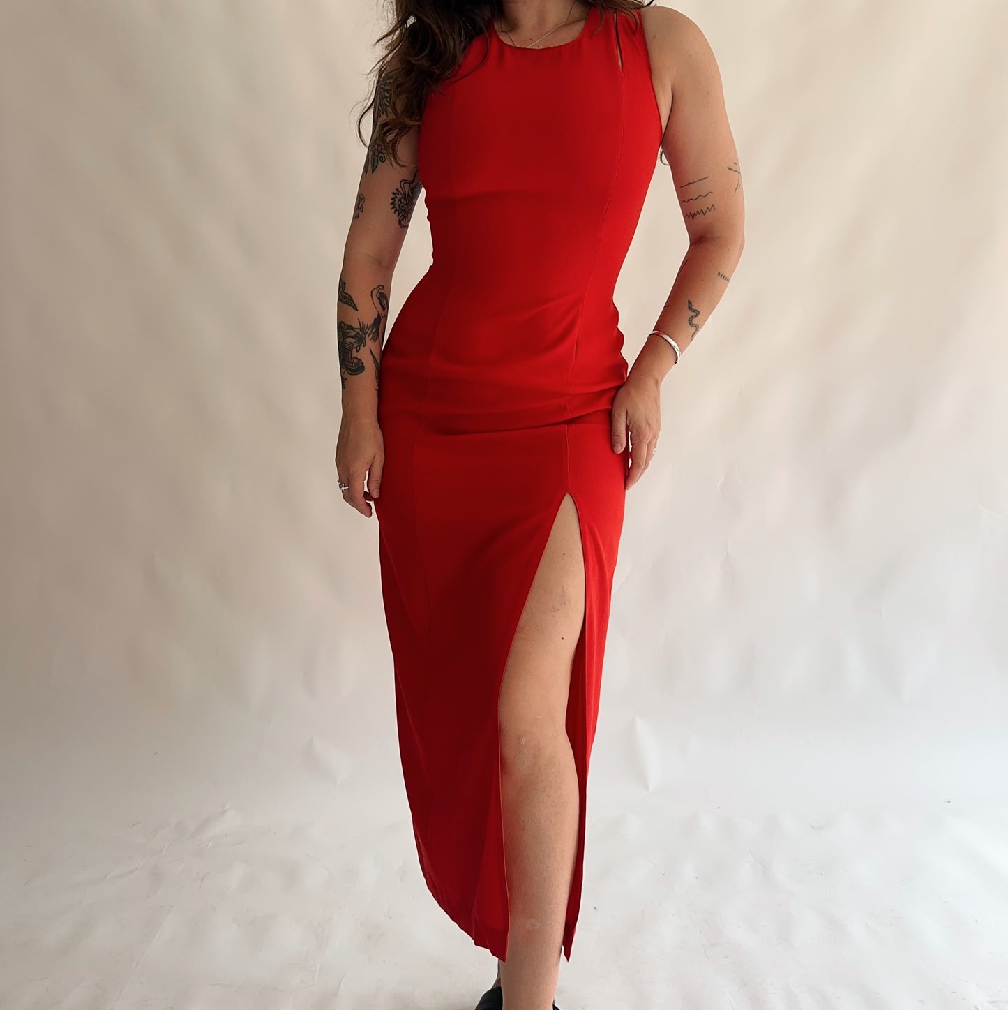 vestido vintage 90s minimal (M)