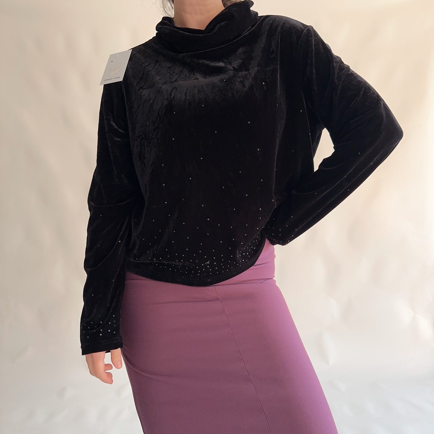 Vintage Velvet Top (L)