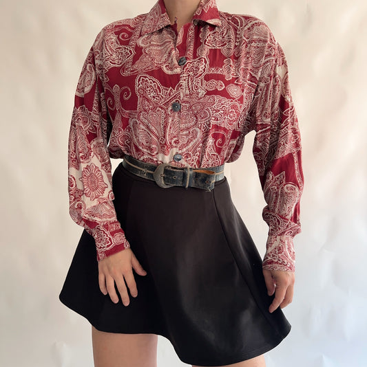 Camisa Vintage italiana dos anos 90s (S)