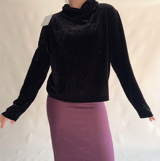 Vintage Velvet Top (L)