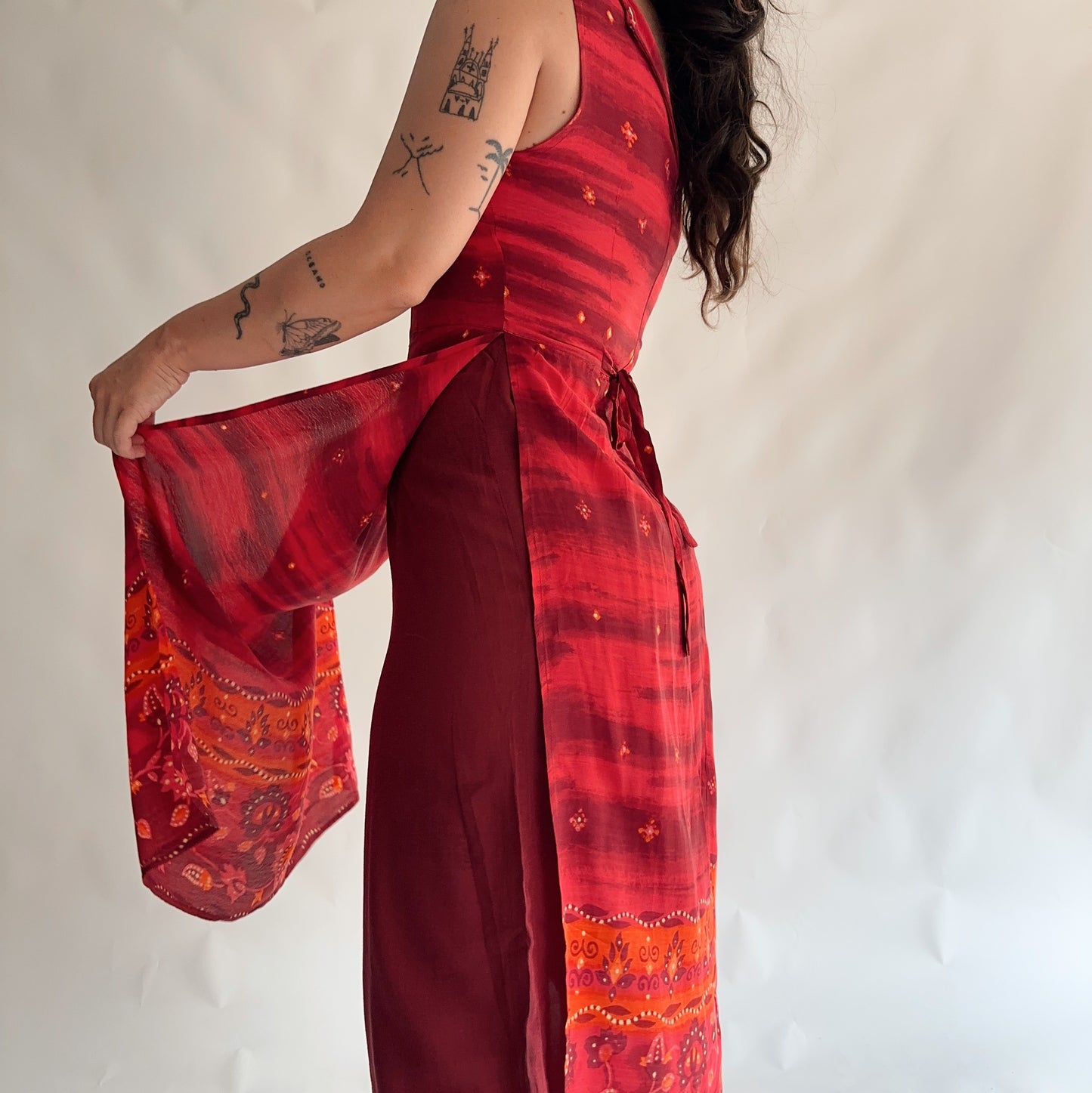 vestido vintage 90s (S)