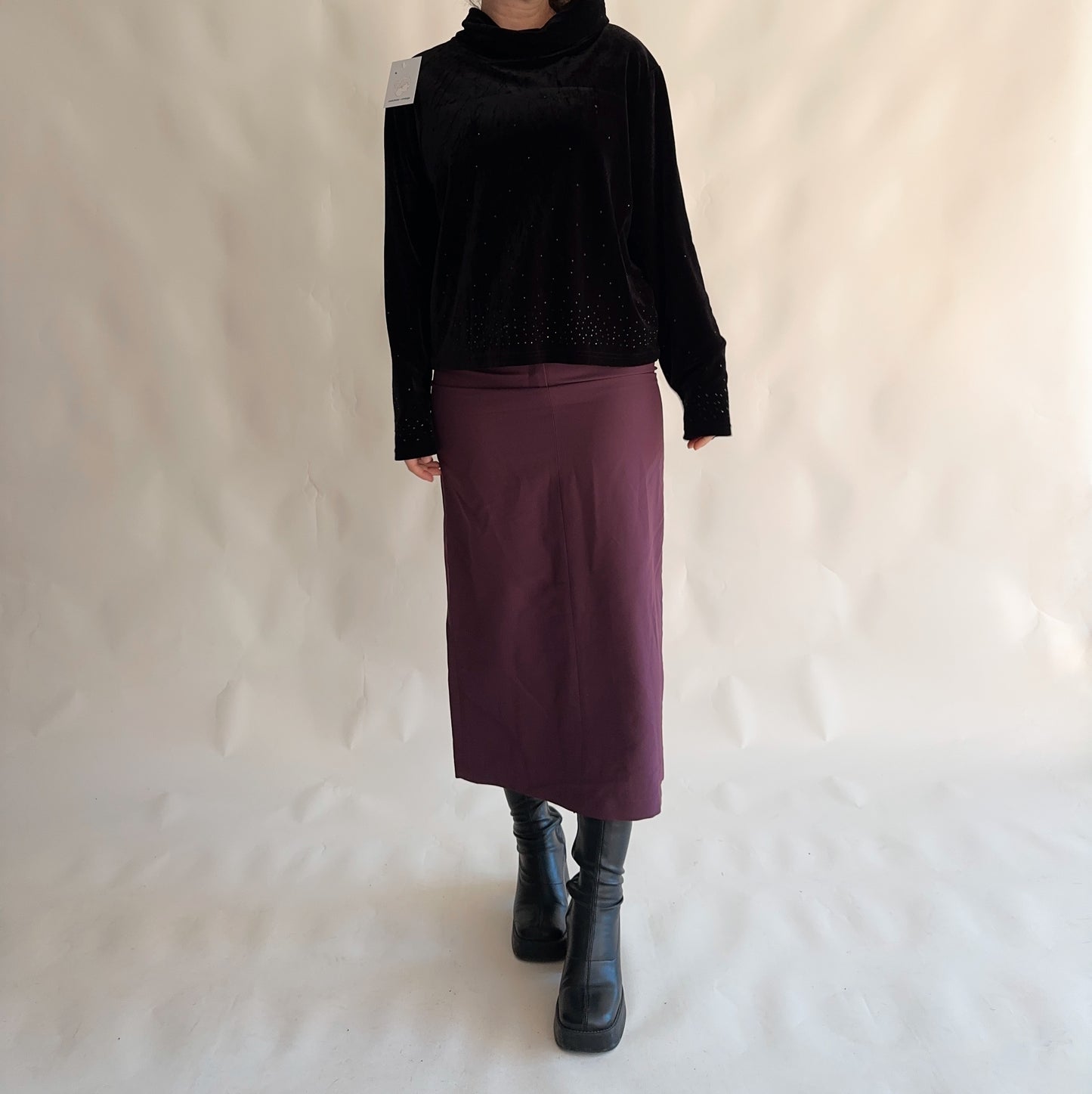 Vintage Velvet Top (L)