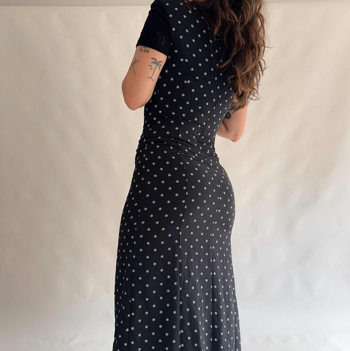 vestido vintage longo (M)
