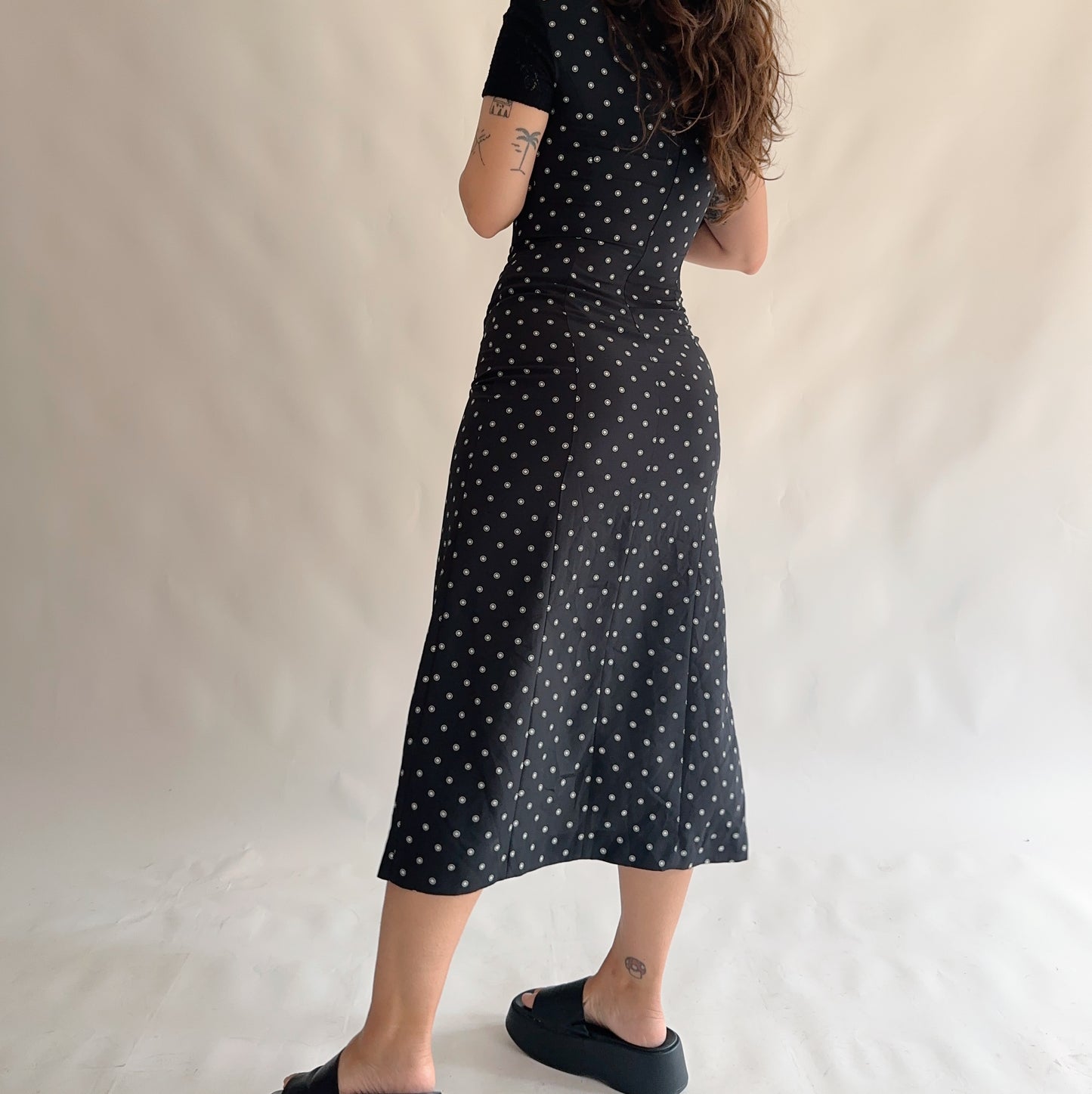 vestido vintage longo (M)