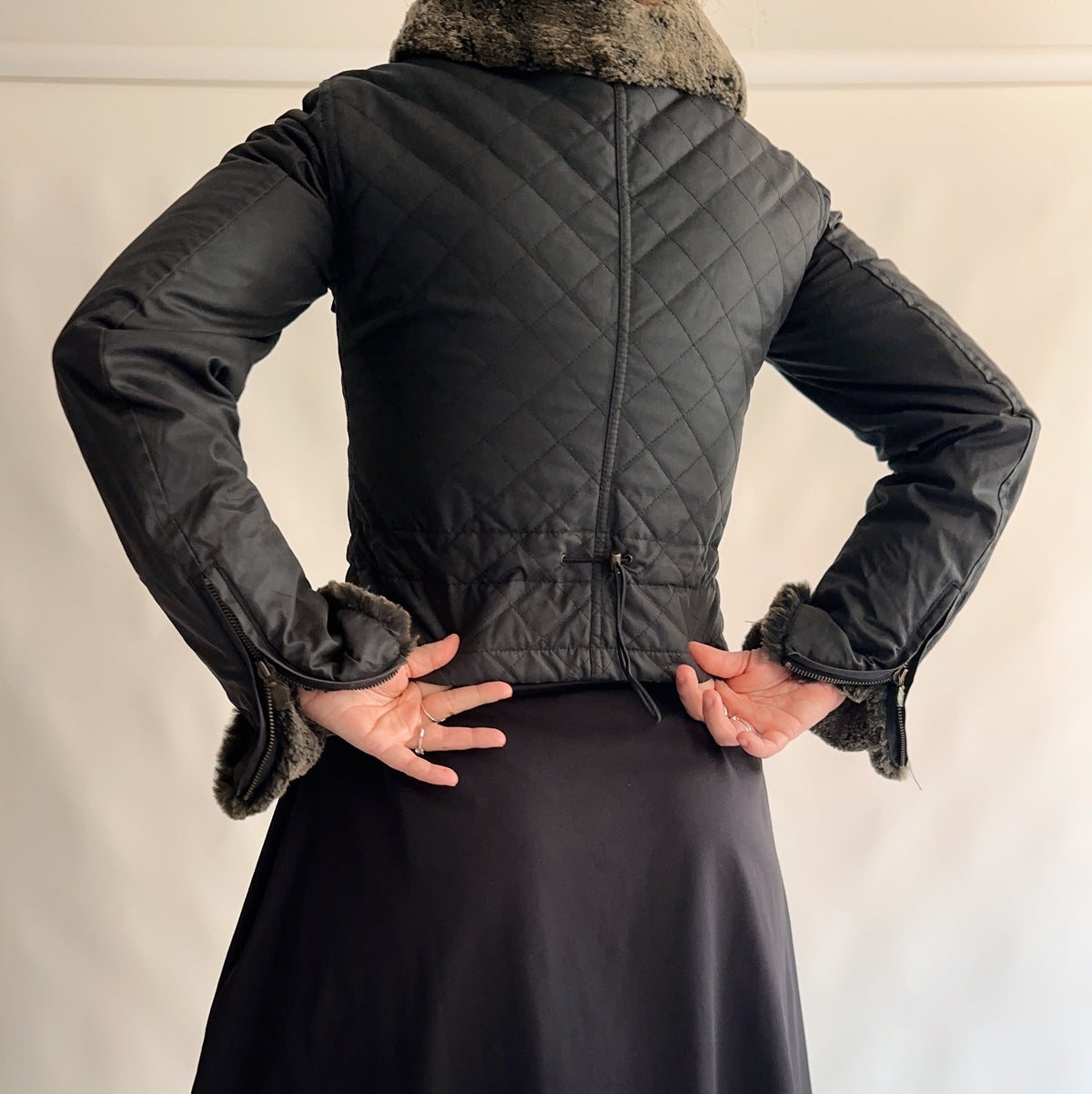 casaco waxed cotton belstaff (M)