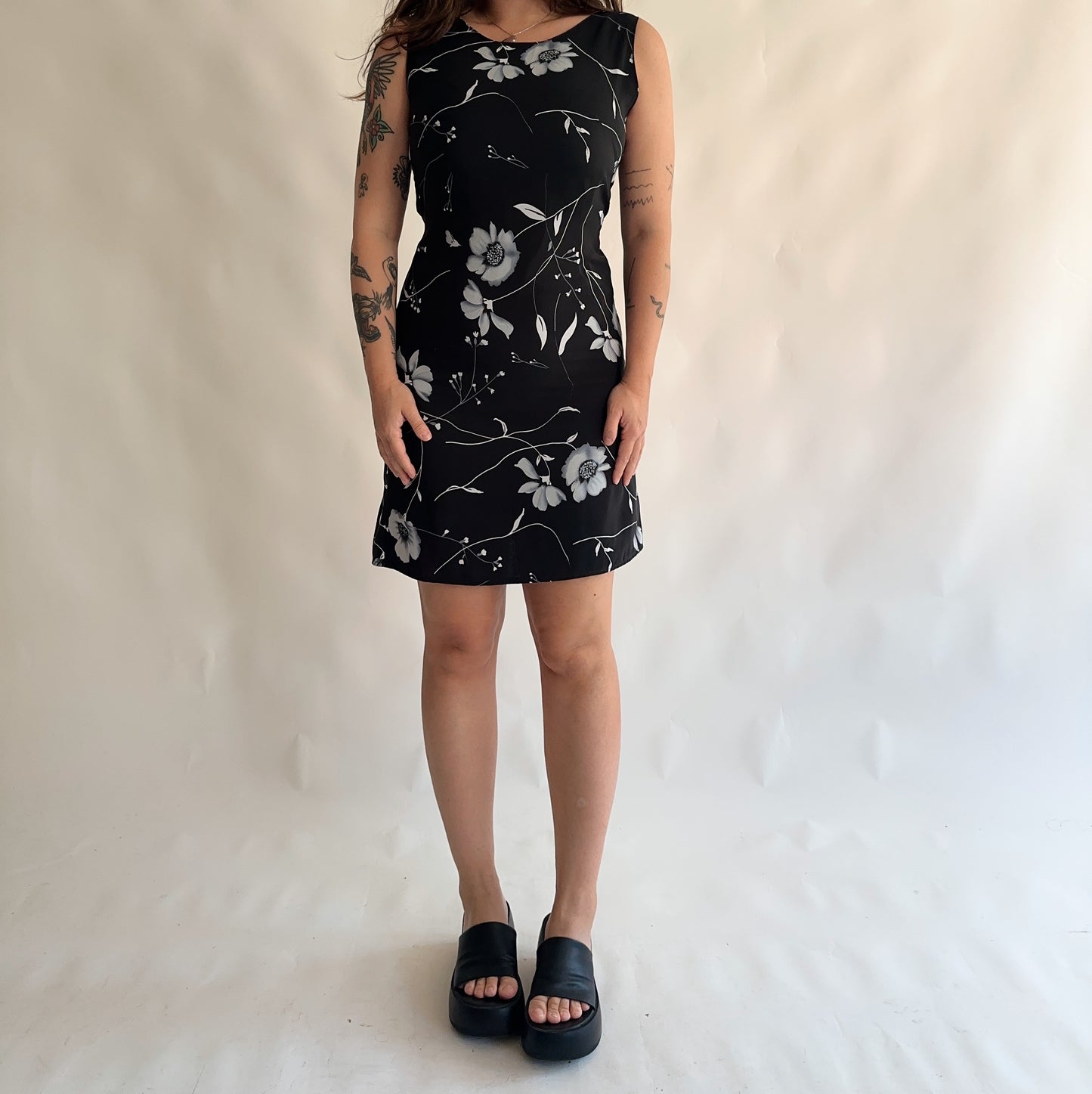 vestido vintage mini 90s (S-M)