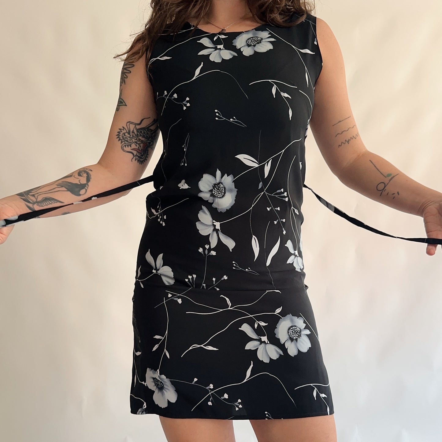 vestido vintage mini 90s (S-M)