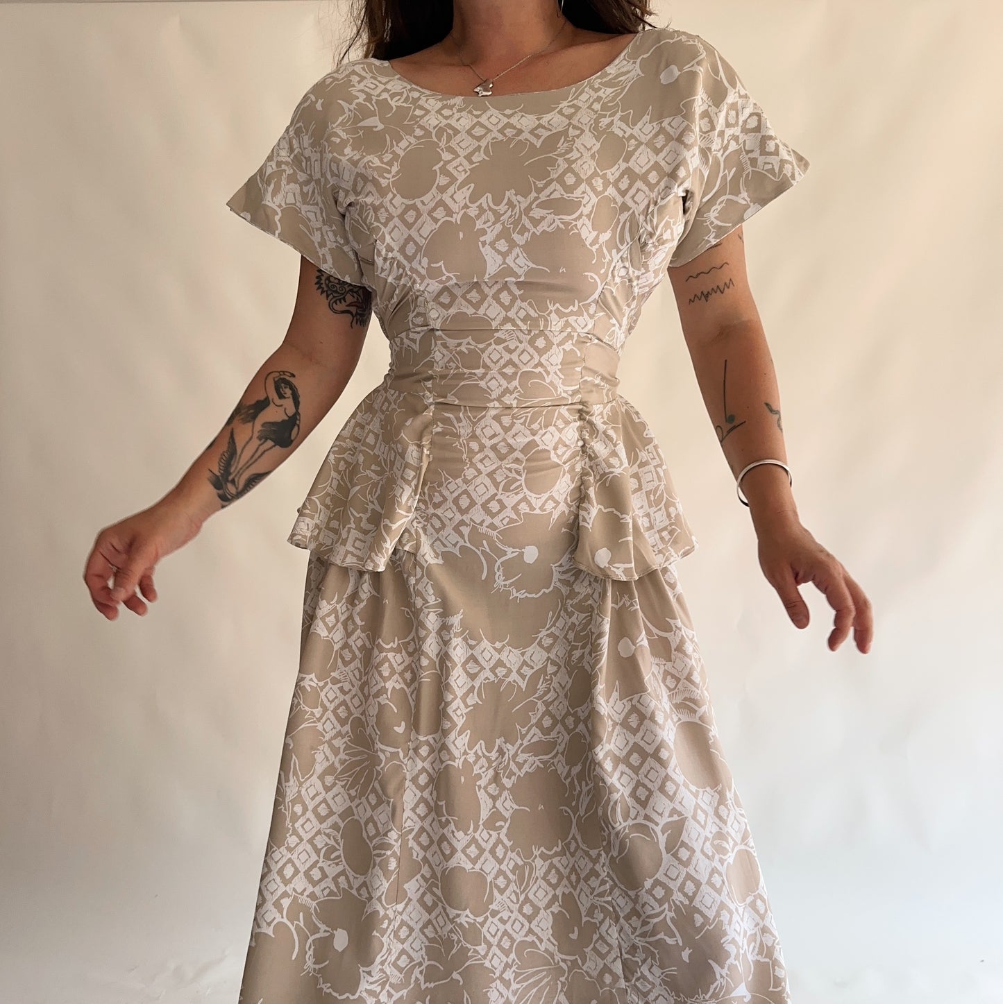 vestido vintage 80s (S)