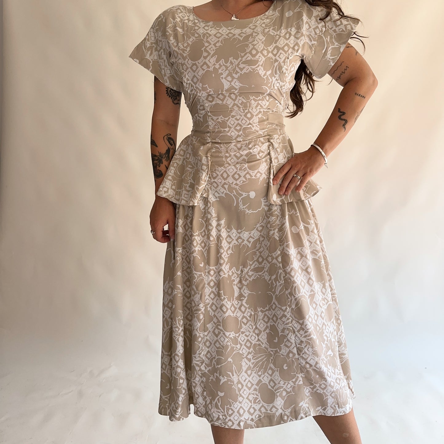 vestido vintage 80s (S)