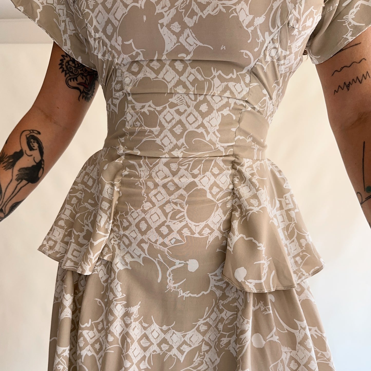 vestido vintage 80s (S)