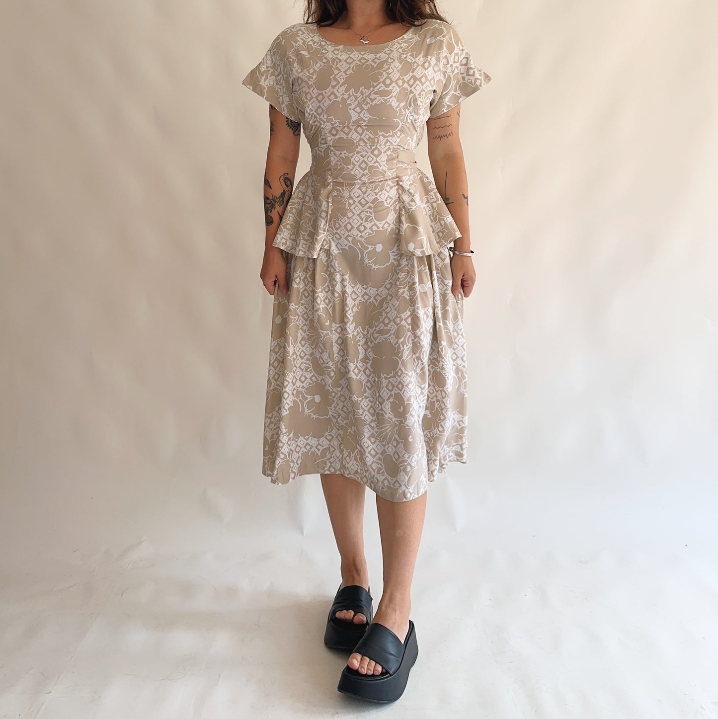 vestido vintage 80s (S)