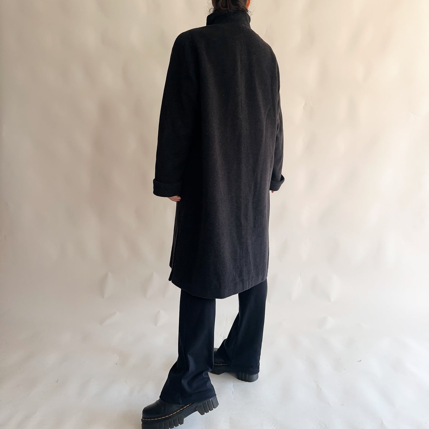 Sobretudo Vintage Lã + Angorá (L)