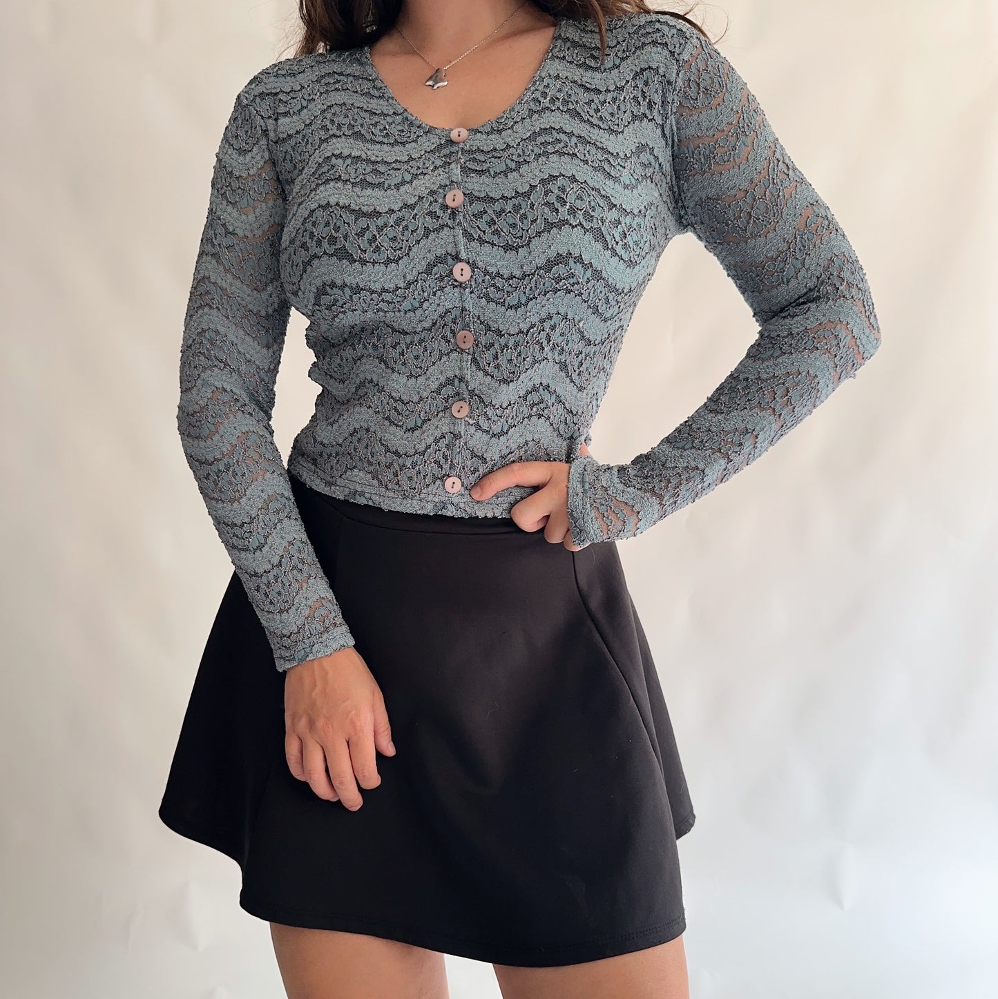top vintage rendado (S-M)