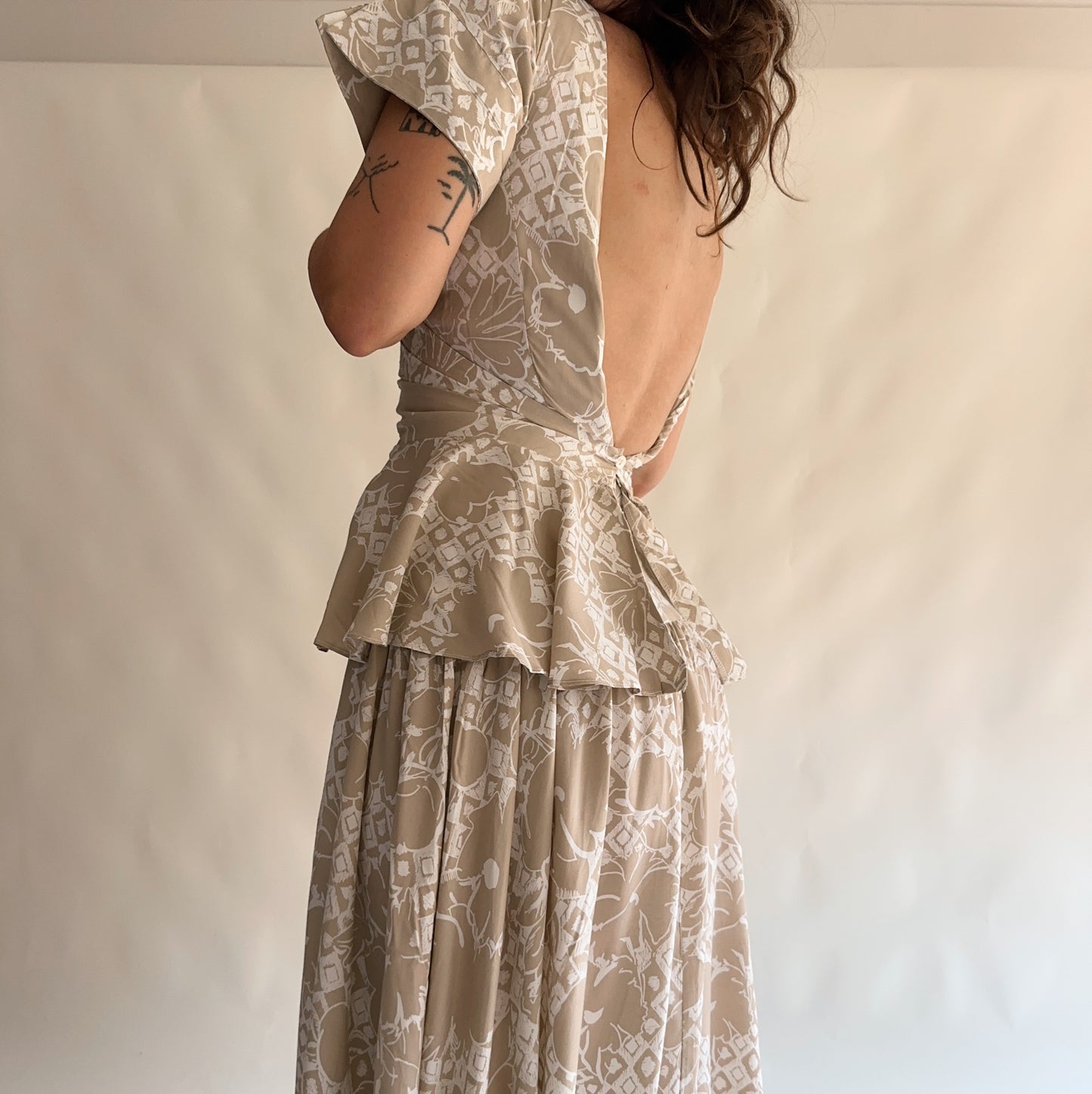vestido vintage 80s (S)